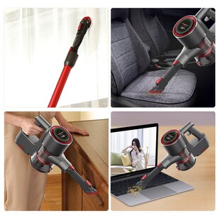 艾维诺无线吸尘器家用吸拖一体手持式 擦地小型车用强力V8大吸力