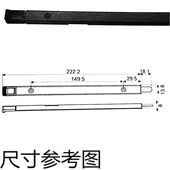 RKT4断桥铝天地插销铝合金平开门特长插销50门上下插销80加长插销