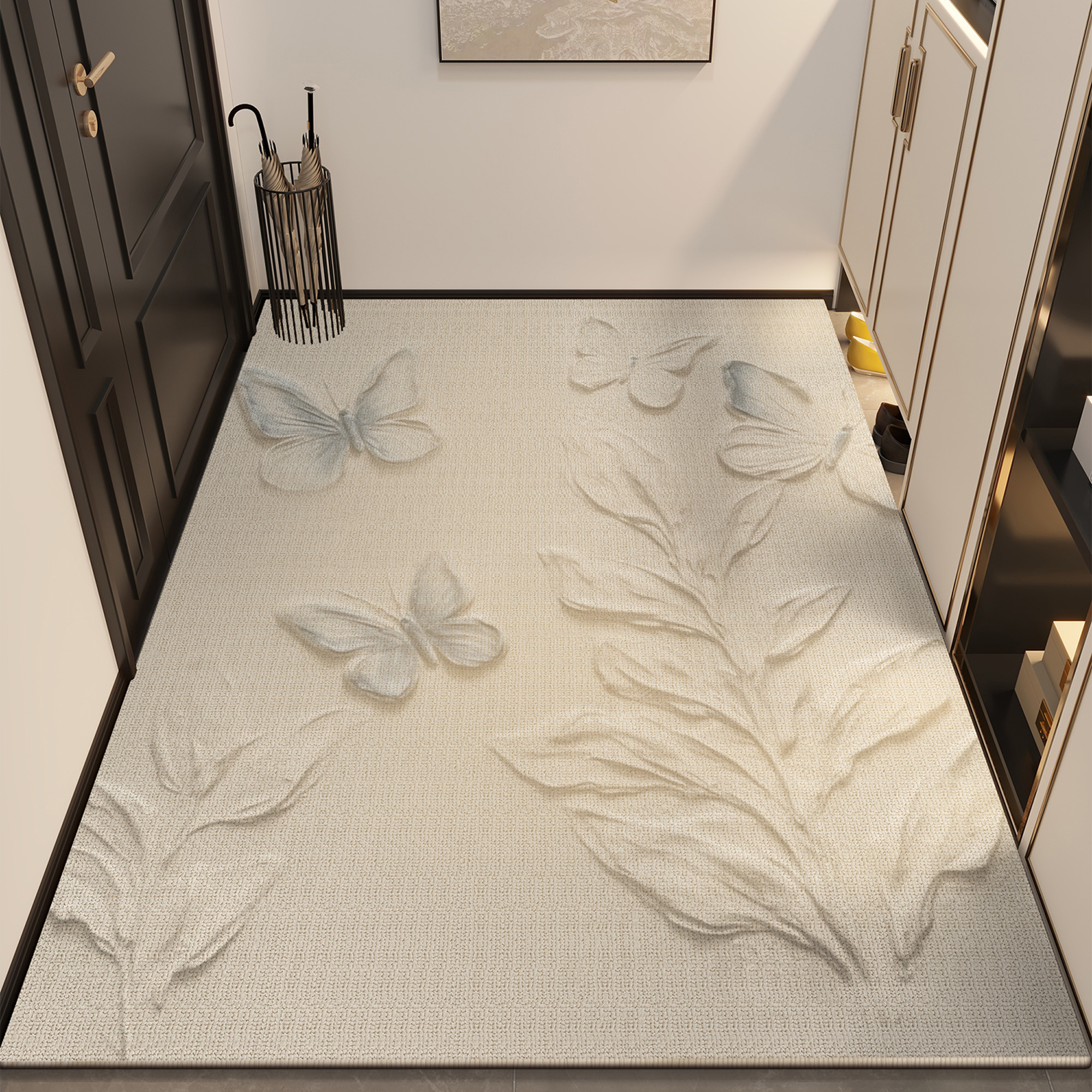 地垫入户门进门地毯门口家用垫子防滑客厅高级玄关脚垫可裁剪门垫