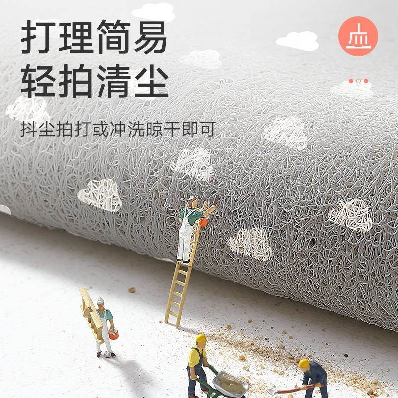 大江地垫入户门垫防滑家用耐脏室外玄关地毯进门门口除尘踩脚垫子