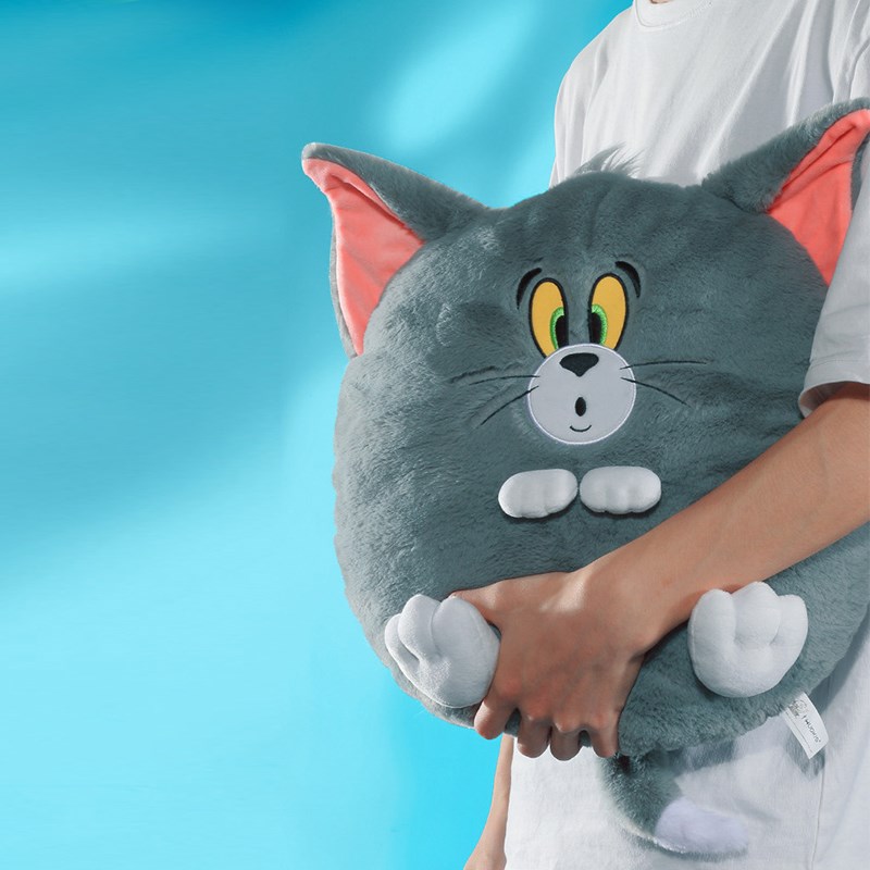 猫和老鼠毛绒抱枕可爱猫咪玩具公仔女孩抱睡玩偶靠枕娃娃节日礼物