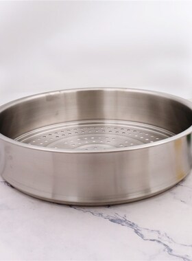 高品质18/10不锈钢36cm蒸屉蒸笼蒸架蒸片蒸格蒸锅蒸包子大蒸屉