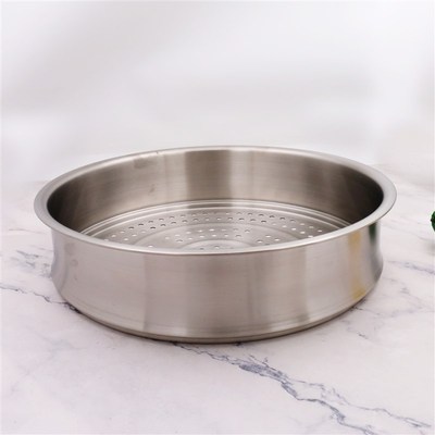 高品质18/10不锈钢36cm蒸屉蒸笼蒸架蒸片蒸格蒸锅蒸包子大蒸屉