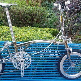 小布折叠自行车电镀4速11