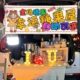 网红糖果屋横幅摆摊街边集市夜市甜品广告布移动车后备箱招牌挂布