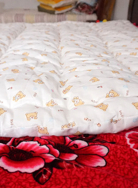 新款儿童被芯120x150cm棉花x被子100x180四季保暖绗缝尺寸春秋薄