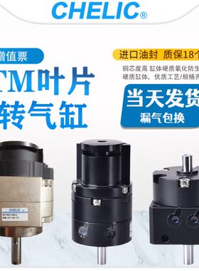 气立可叶片旋转气缸RTM RTMF10*15*20*30*4050X90X180X270-L-C2-S