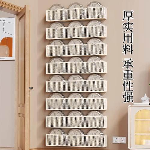 夹缝置物架家用门后多层窄书架厨房墙上收纳展示壁柜子卫生间储物