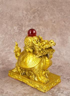 铜宏达全黄铜青龙虎玄四神兽龙武八卦龙器龟白室内玄关铜四象龙龟