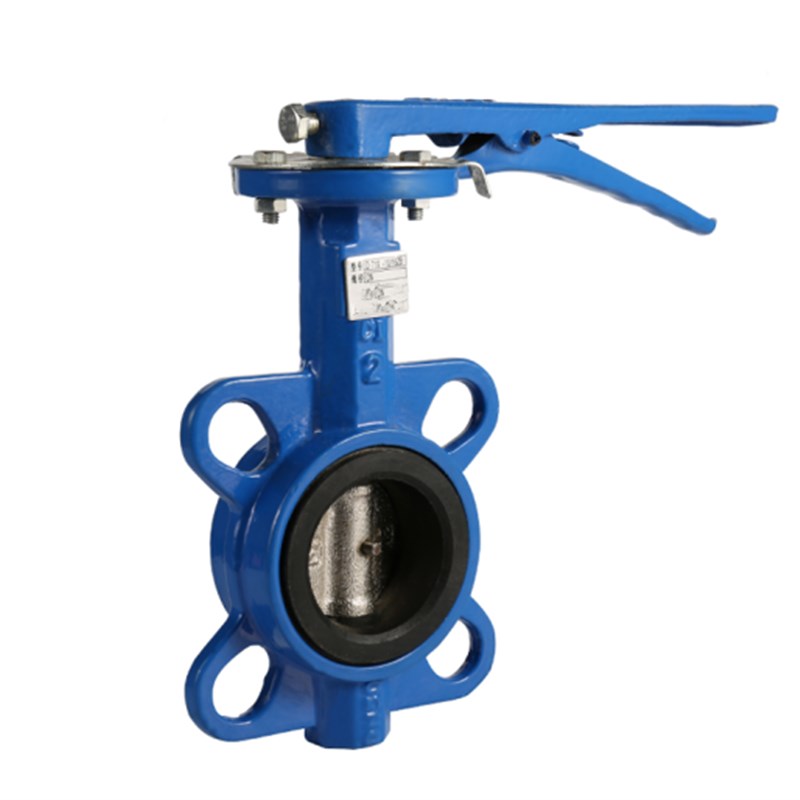 D71X-10/1j6Q天津奇工对夹手动蝶阀/对夹手柄蝶阀DN50-DN250球墨