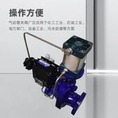 铝合金气缸气管夹阀DN1DYS50调节型气动管现夹金阀耐磨铝合动厂家