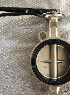 对不锈钢对夹蝶阀软密36封手柄1夹6蝶阀中线蝶阀厂家供应D7X-1P