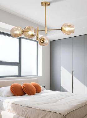 北欧吊灯现简20871约个性错灯位分子吊灯客餐厅厅主灯网红ins代卧