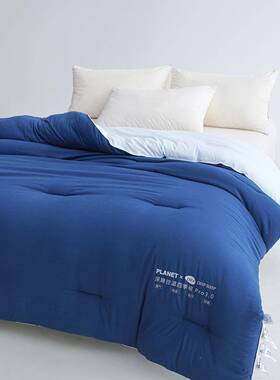 深睡被P313织ro控可温被子针春秋芯单双人冬季厚被被褥保暖冬被机