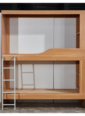 人学舍生宿上双实木床公寓高低铁架下床职工宿45455舍上下铺子母