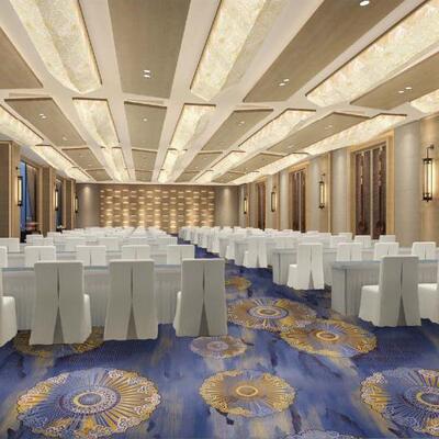 酒燃店地毯1000克尼走过B1阻佳鑫1000通道道地毯满铺印花地毯宴会