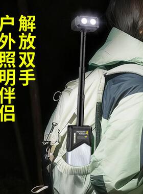 新款伸缩GS-4011工旋转灯磁吸作户外功露营多能检修拉伸手持充电