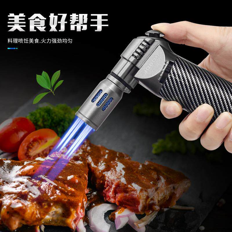 JoD-967Abo/中邦四点直冲打火机焊带n锁火枪大火力容量充气防风厨