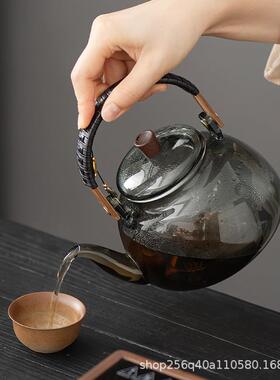 胡桃木电陶JPK炉玻璃煮器电围炉罐家用室茶内煮水茶烧壶黑茶功夫