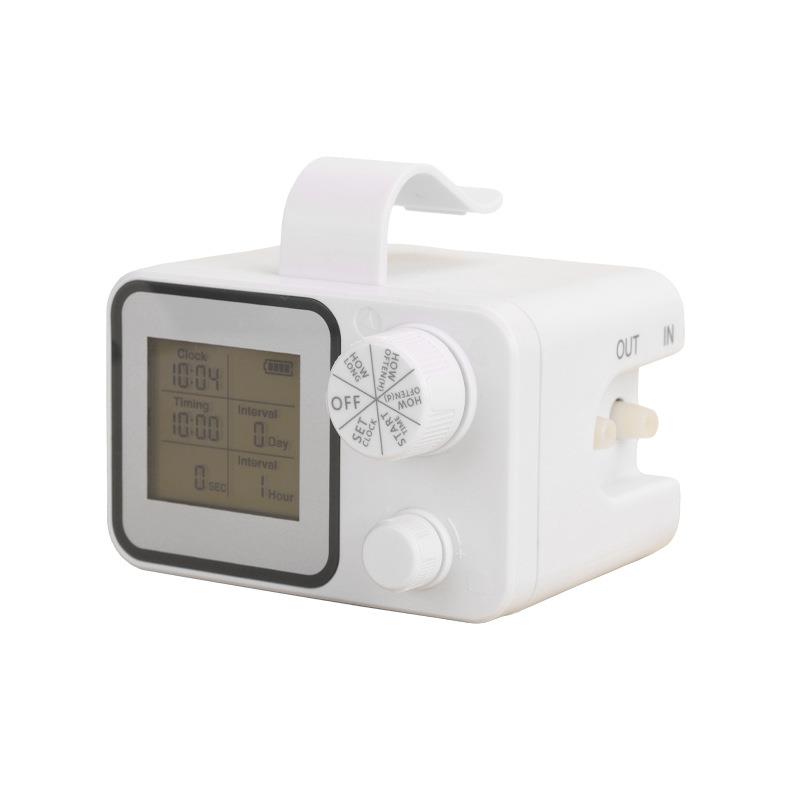 太阳能浇花机阳台办公室物植浇RAG水器LCD全屏器定款浇花时滴灌系