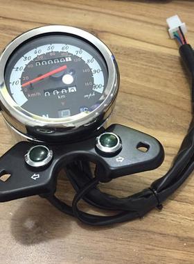 125太子复古摩托车CF-FB表配件成50太子摩2托车电动车仪表总501太