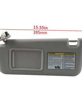 74304559900B0灰色左侧驾驶员遮阳4板适用丰田2RA2V4732042500B3