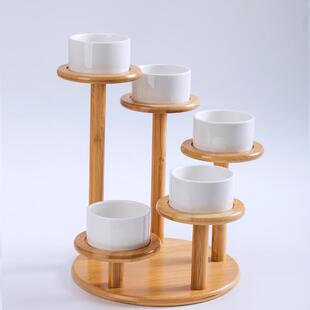 玻璃商用甜品架蛋糕托盘自餐厅西零吃无品牌/干果展北示架欧助式