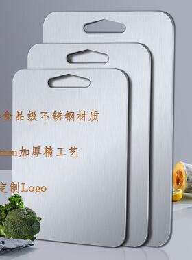 新款菜多功能不锈钢解冻双用防霉ln-001擀面板板砧板圆形牛面排板