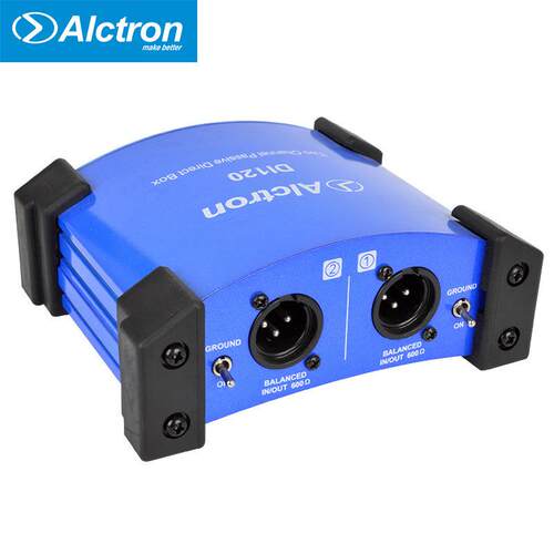 Alctron/爱克DI创120两路无源DI盒阻变换器XRGDIBOX舞果台效抗器