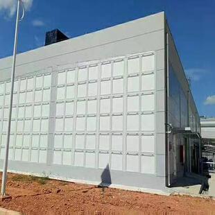 泄爆墙压纤维水泥板化工厂防火保温泄泄爆板压轻质泄198墙包包工