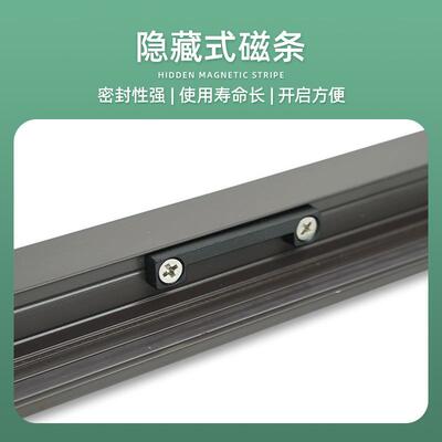 小平防开纱窗PK22内开不锈钢网密码锁纱可推拉防蚊铝合金金刚网窗