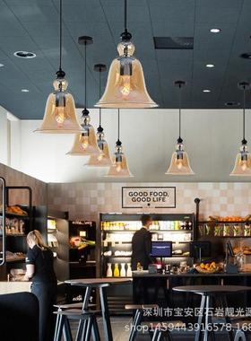 现代简约loLGY-8001ft灯酒具客灯厅餐厅服装店装饰照吧明铃铛玻璃