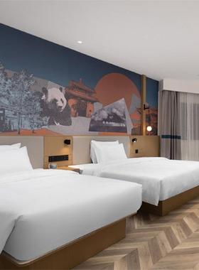 你好酒店家具民标间75729全宿翻改色现代简约高级会套所新公寓客