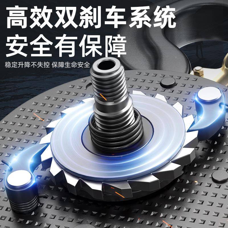 沪工HSZ1吨3生产葫厂起家手动葫芦3米3吨机重设备倒链一吨吊机圆