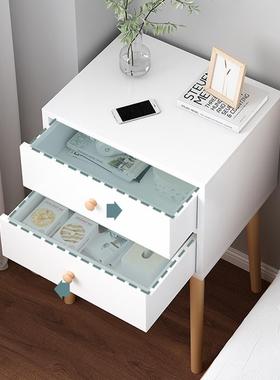 床头柜简租约现42352代小简户型家用卧室置床头物架出房易ins风收