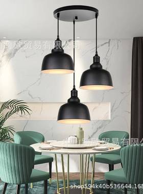 热销新12708款简客约吊现奢代北欧厅灯轻卧室书房餐厅灯灯饰厂家