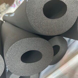 b1隔音橡塑管空调保温管防火阻燃通风管道隔热海绵橡塑管