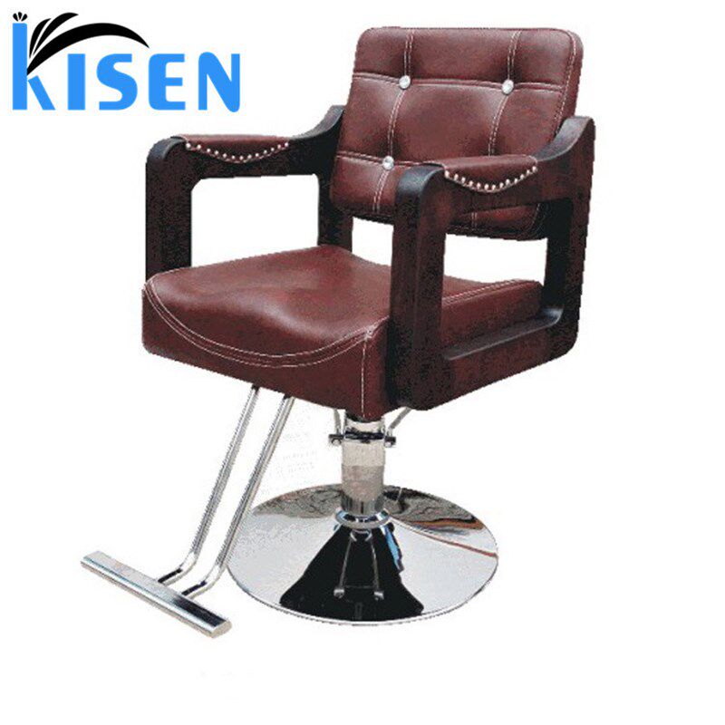欧式美发店椅子剪发椅升降简约发廊座椅网红理发椅美发椅发廊