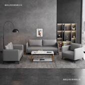 意式 轻奢猫抓皮沙皮客厅小户型出租沙SLX屋组合现代简发约钢琴键