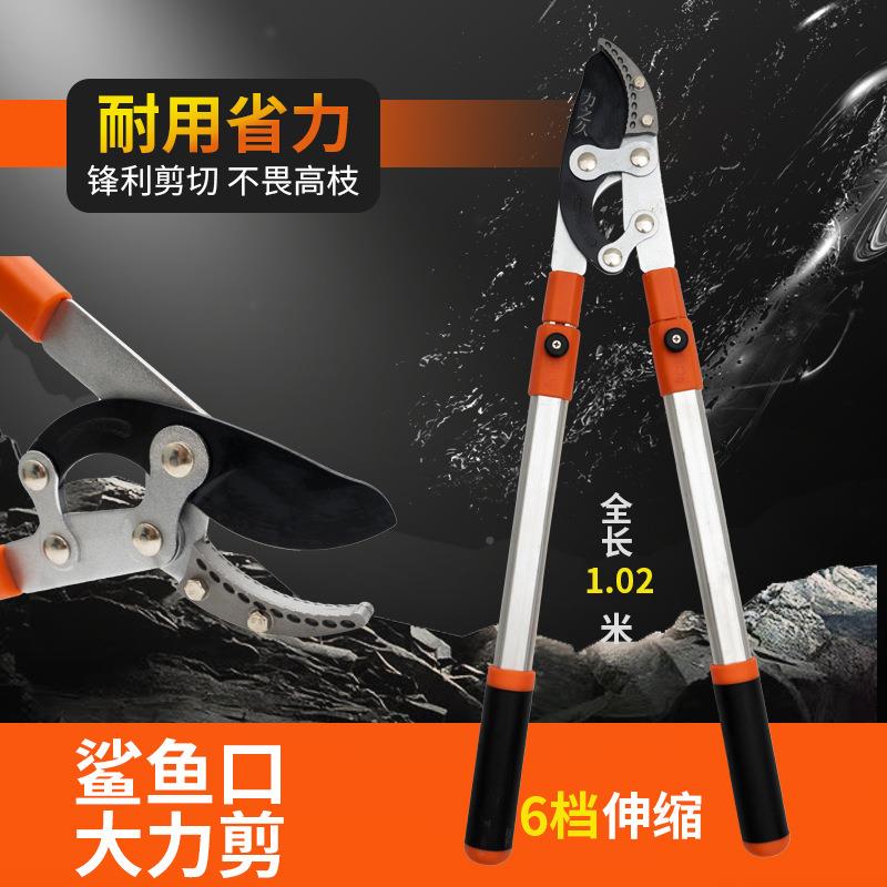 修树枝园林果树剪刀枝力剪高20241108粗枝修剪大剪省力伸缩园艺剪