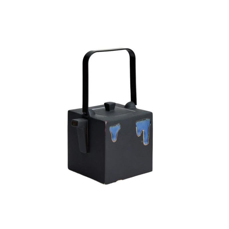 新中样OWQ板房茶室会摆件空间禅意装茶饰高档所茶式台开放格软装