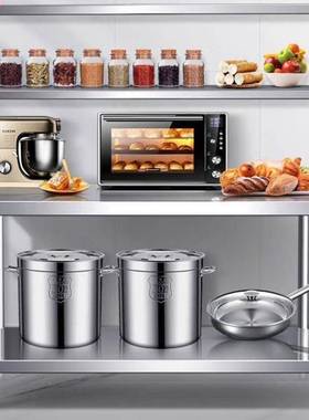 08带加厚锈OFM钢直角工作台厨房收纳专不用切荷菜操作台立架打台