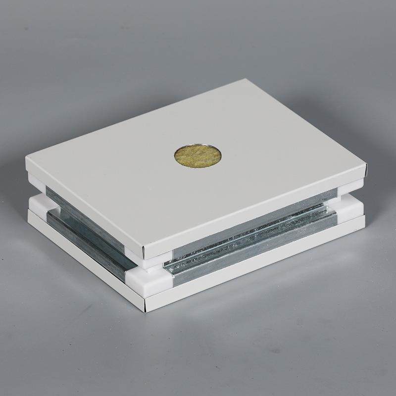 厂空家手工岩棉保温板洁净车间防火保168隔板墙净化板中温玻镁板