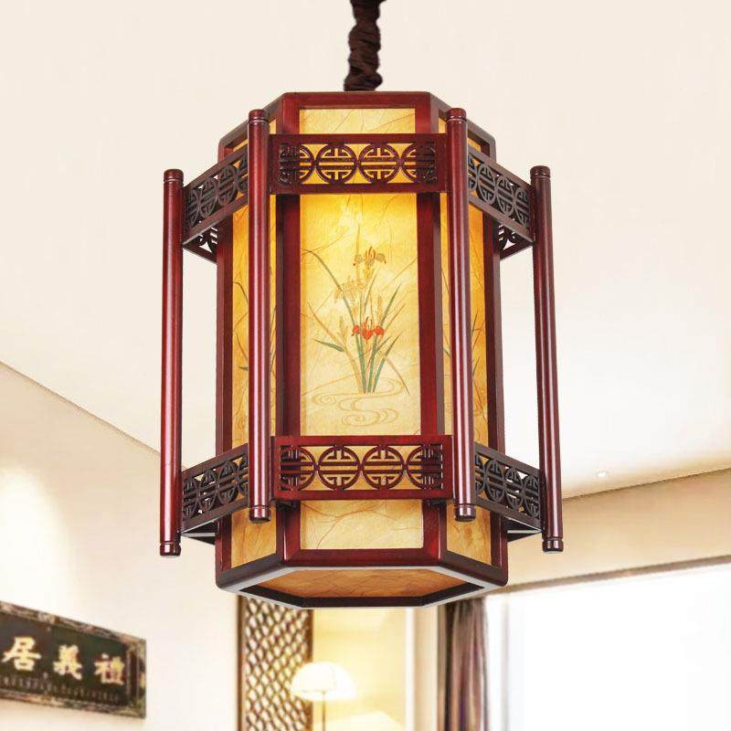 中装式仿灯古典实木吊户外走廊庭院灯笼餐厅酒店饰古中国07602风,家装灯饰光源,智能吊灯,淘宝优惠券,粉丝福利购,淘宝优惠卷