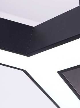 LEDY字造型灯人字形办公室吊灯健身房网咖店铺商场灯具商用吊线