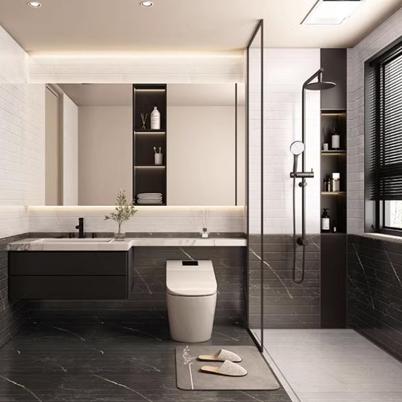 卫生间淋浴砖600x1200地砖750x1500瓷砖防滑耐磨地板砖