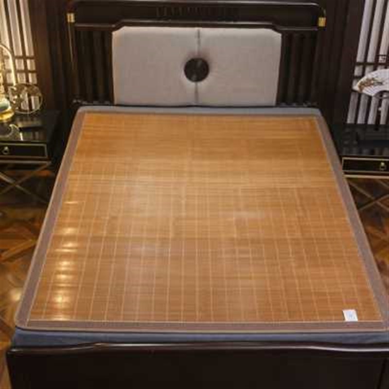 新款新款竹席18m凉席15夏季单人双面宿舍09学生10直筒双面用藤席1