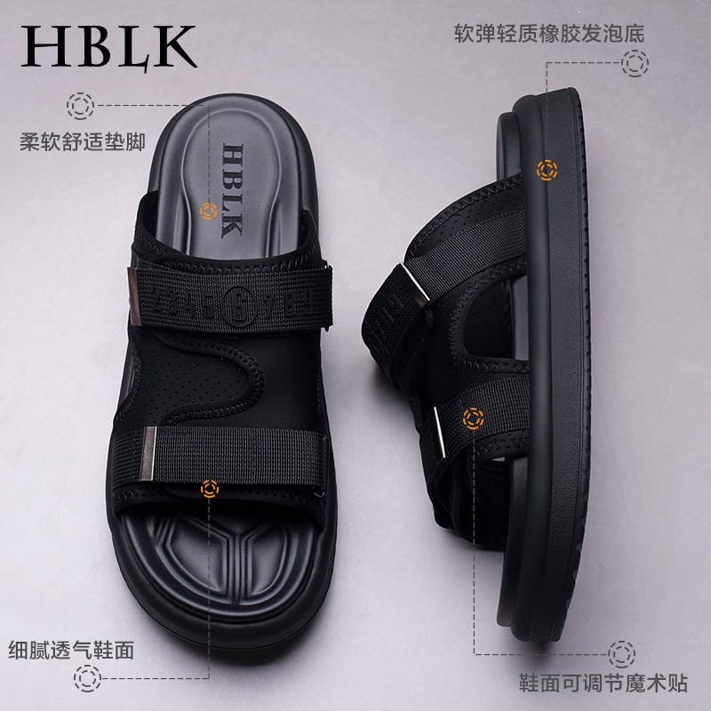 凉鞋男2025夏季新款透气防臭户外两穿拖鞋男士百搭厚底防滑沙滩鞋
