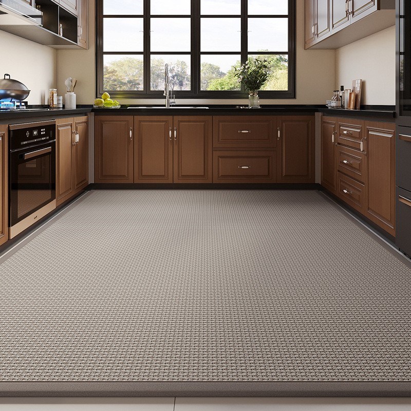 简约现代满铺厨房地垫吸水吸油家用门口门垫进门防滑脚垫耐脏地毯