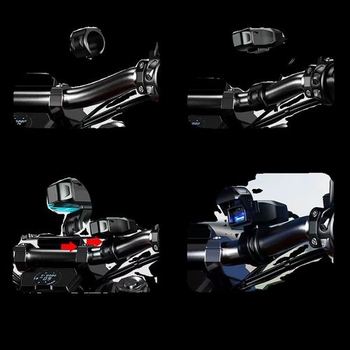 摩托车改装usb充电口加装手机充电器12V转5V车充PD口超级快充防水